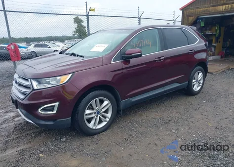 2017 Ford Edge Sel z USA, uszkodzony, nr VIN 2FMPK3J82HBC53423